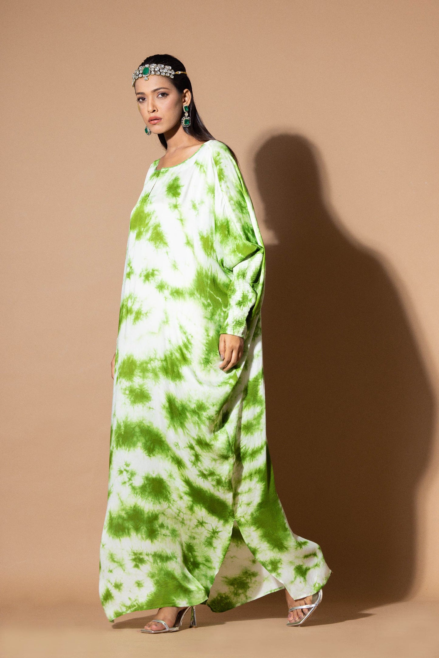 Captivating Tie Dye Kaftan