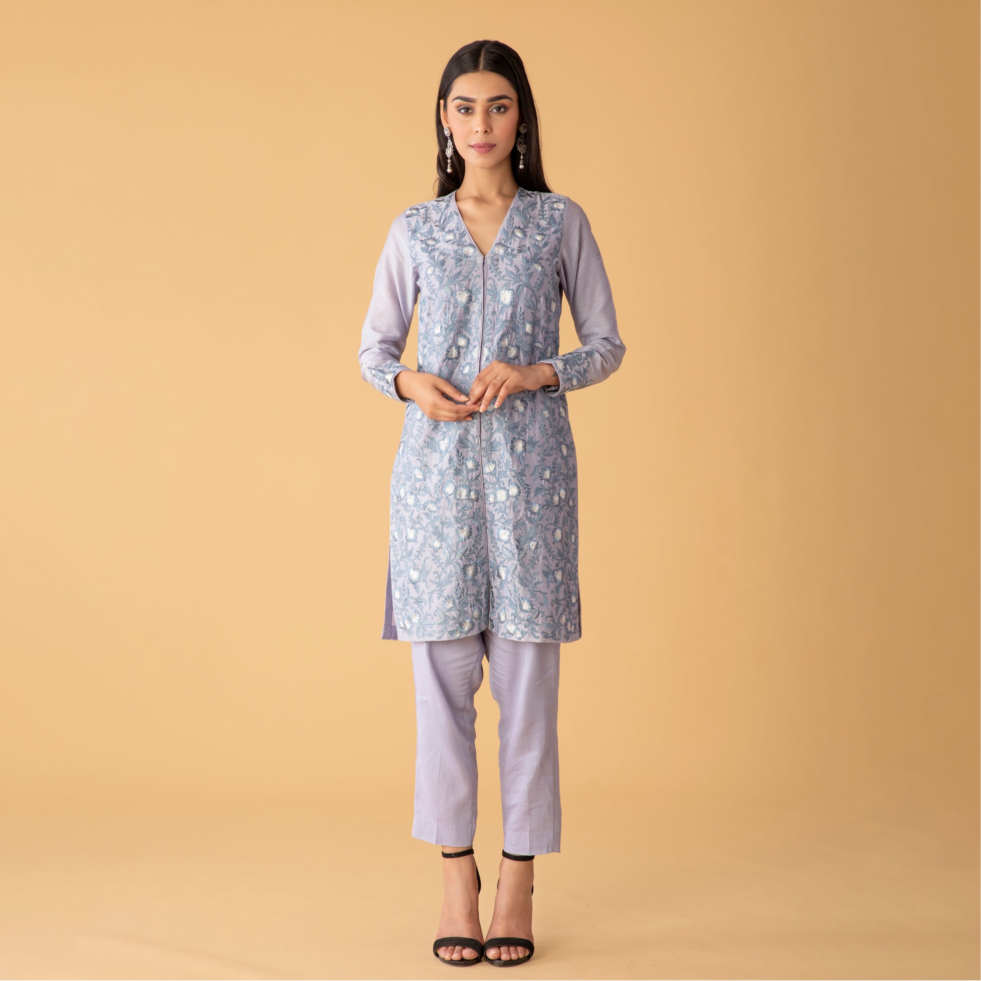 Dusky Periwinkle Jacket Style Set