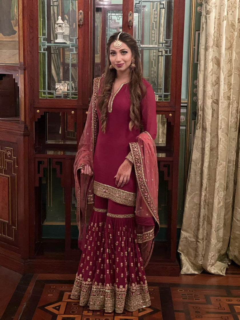 Mughal Artsy Gharara Set
