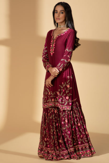 Mughal Artsy Gharara Set